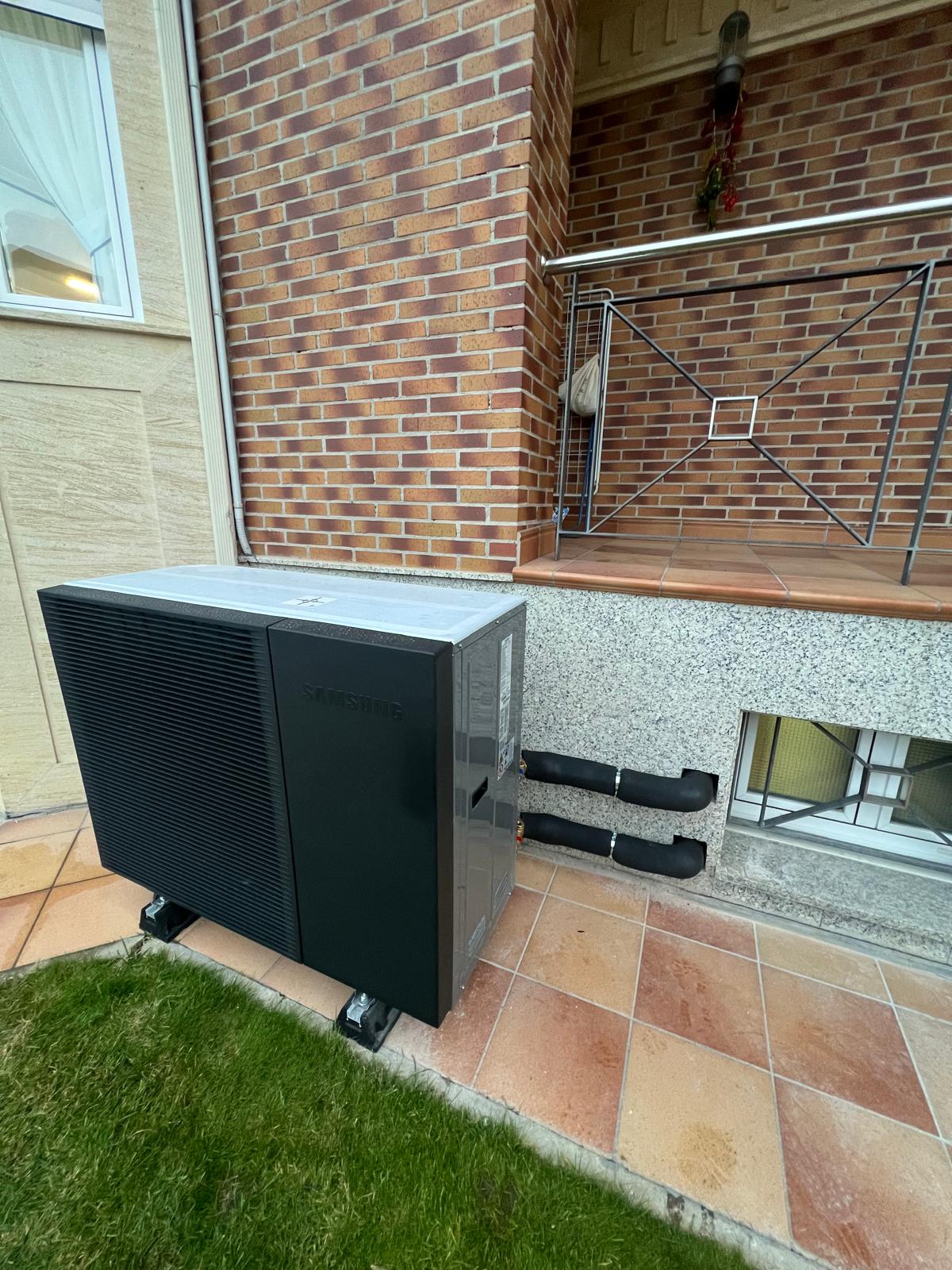 Climatización integral por aerotermia en vivienda