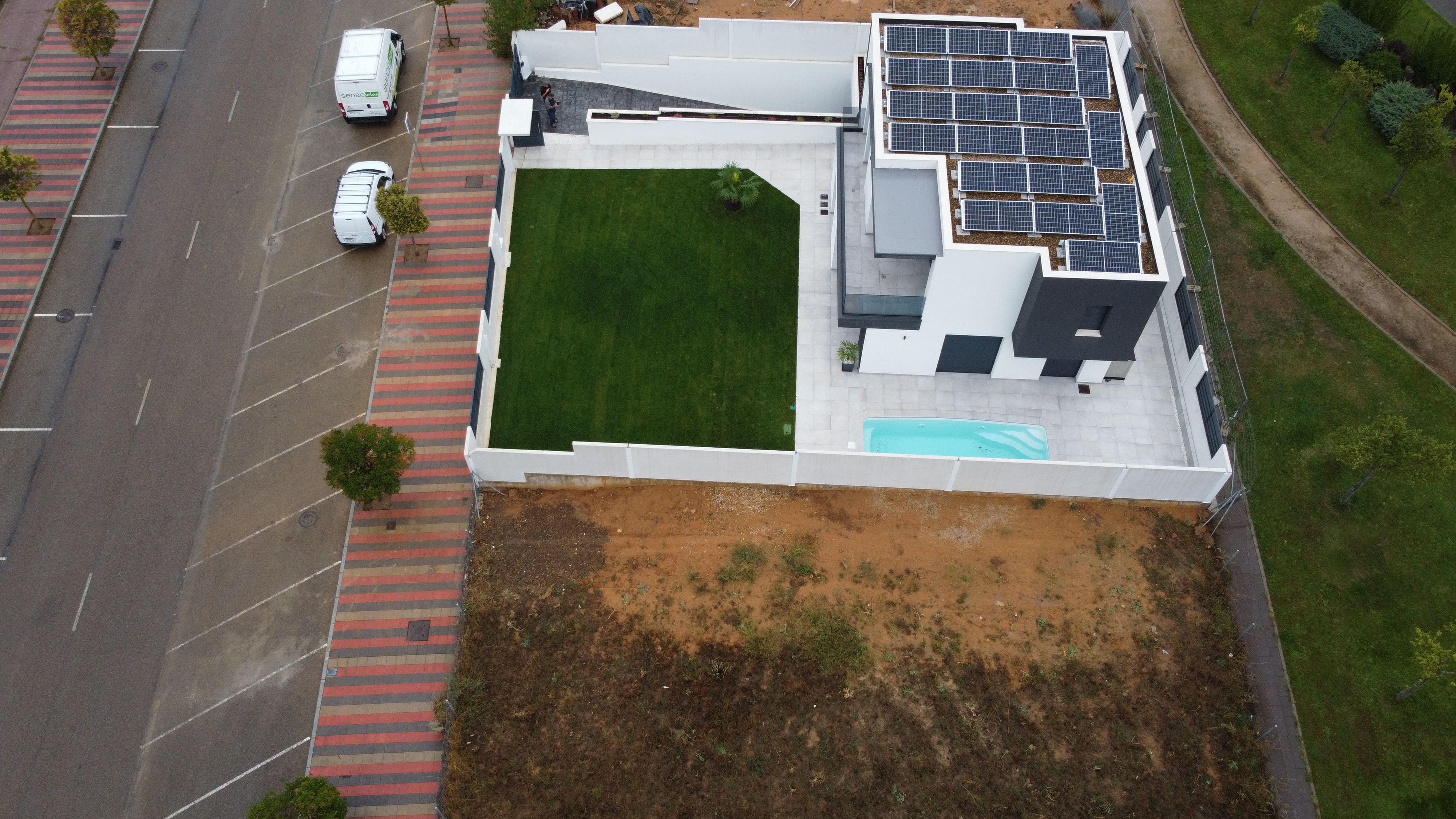 Instalación solar en vivienda de León