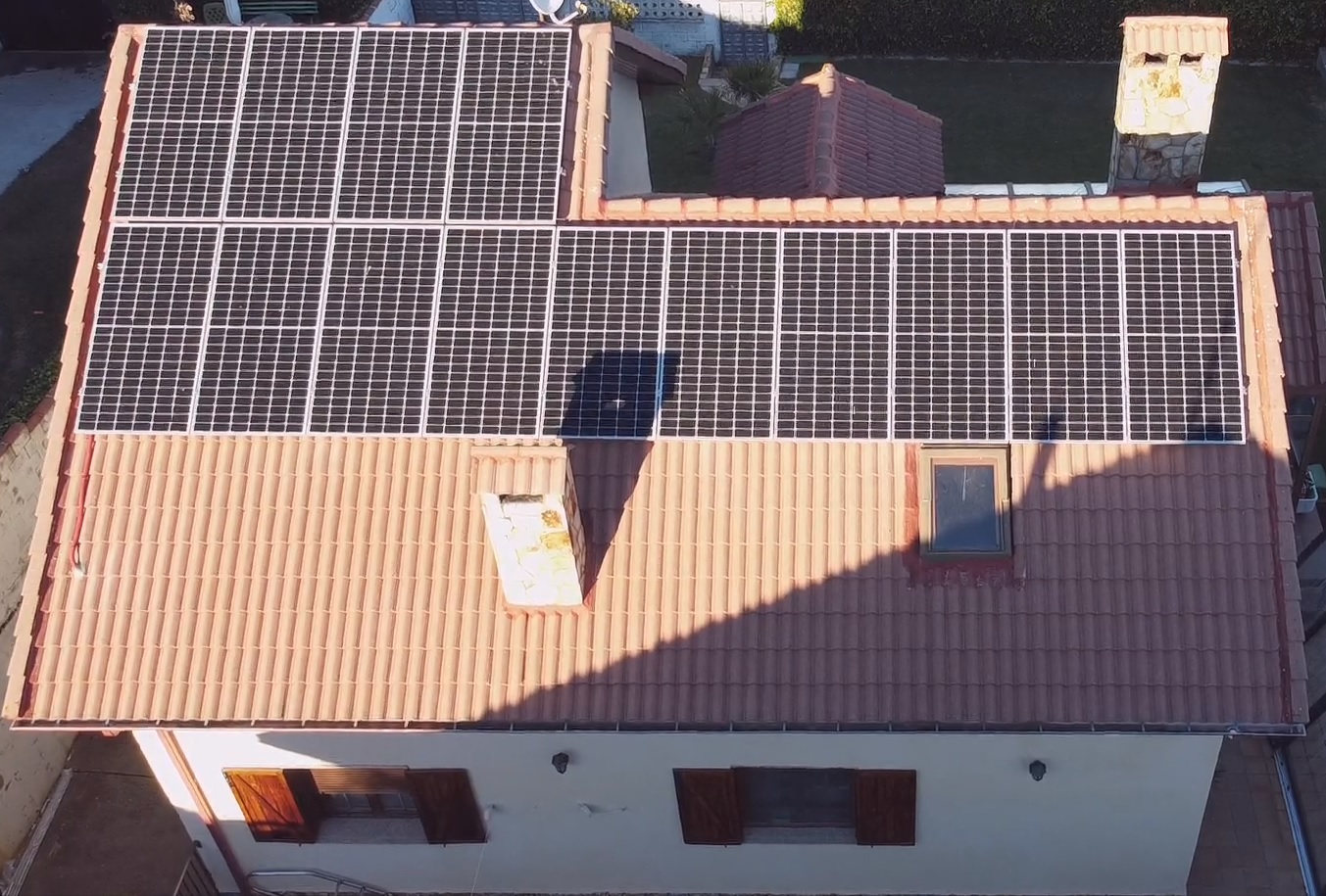 Paneles solares en Las Lomas